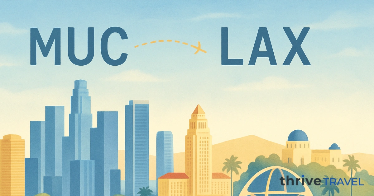 Munich to Los Angeles