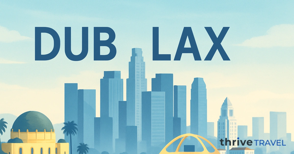Dublin to Los Angeles