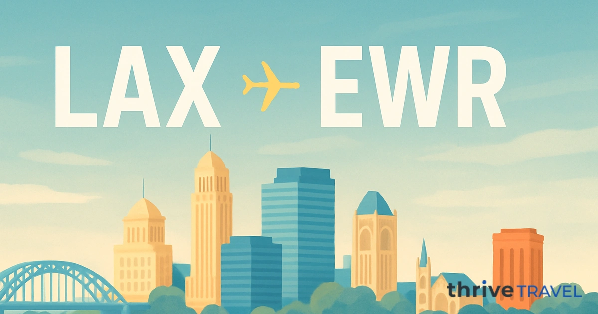 Los Angeles to Newark