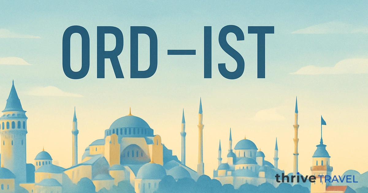Chicago to Istanbul