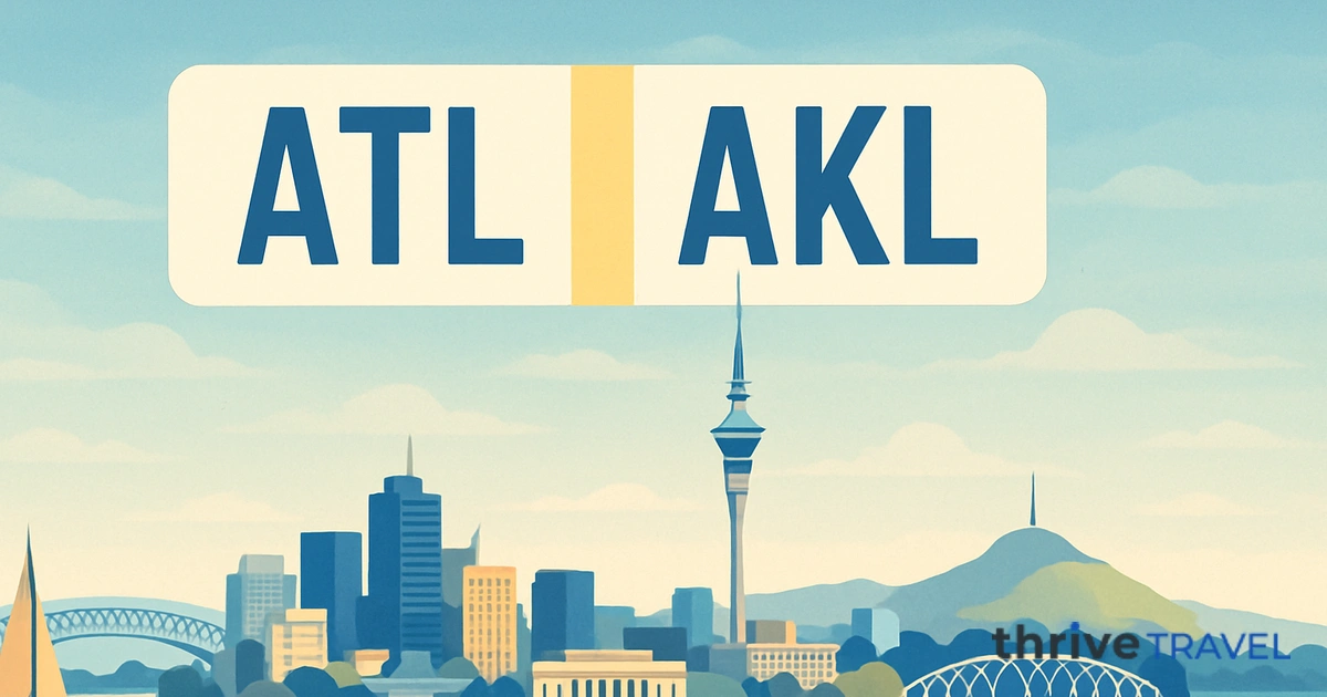 Atlanta to Auckland