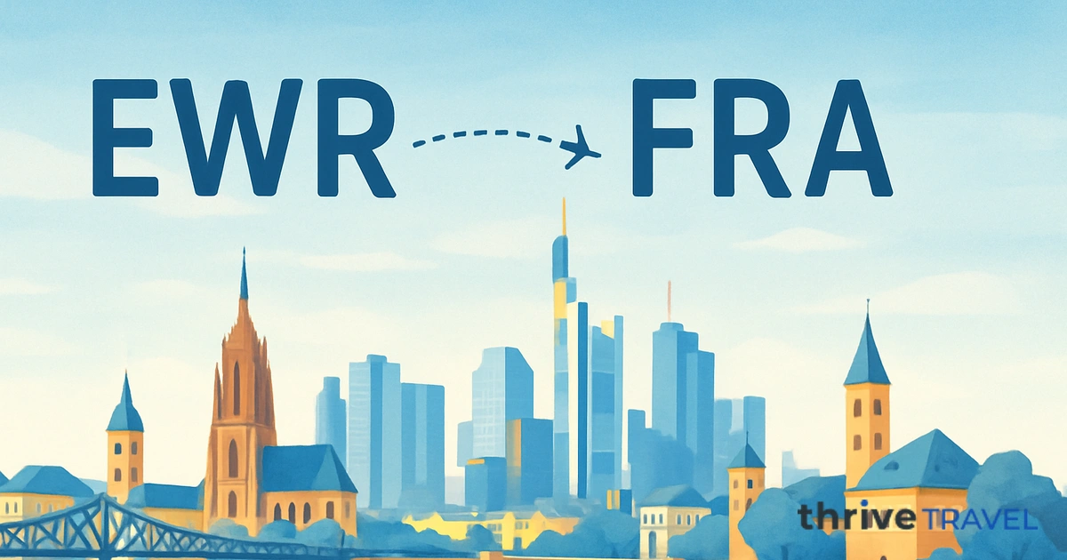 Newark to Frankfurt
