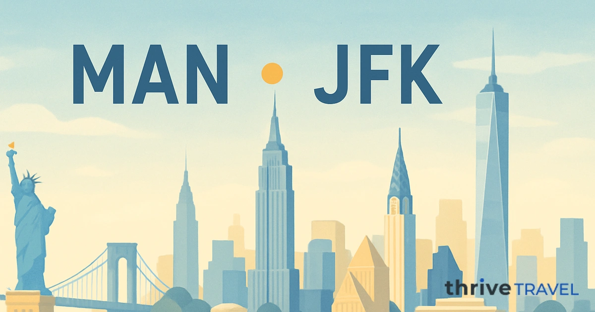 Manchester to New York