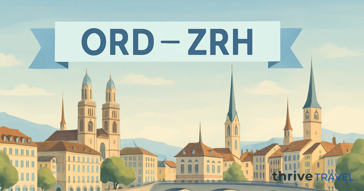 Chicago to Zurich