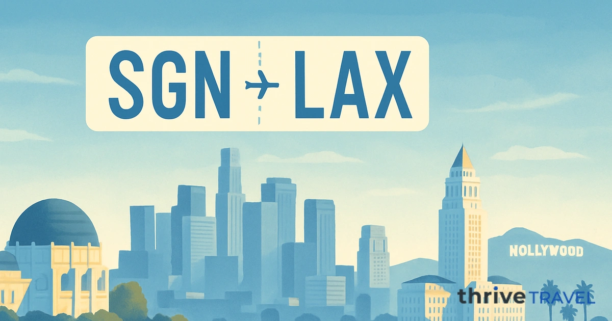 Ho Chi Minh City to Los Angeles