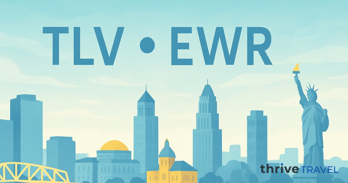 Tel Aviv to Newark