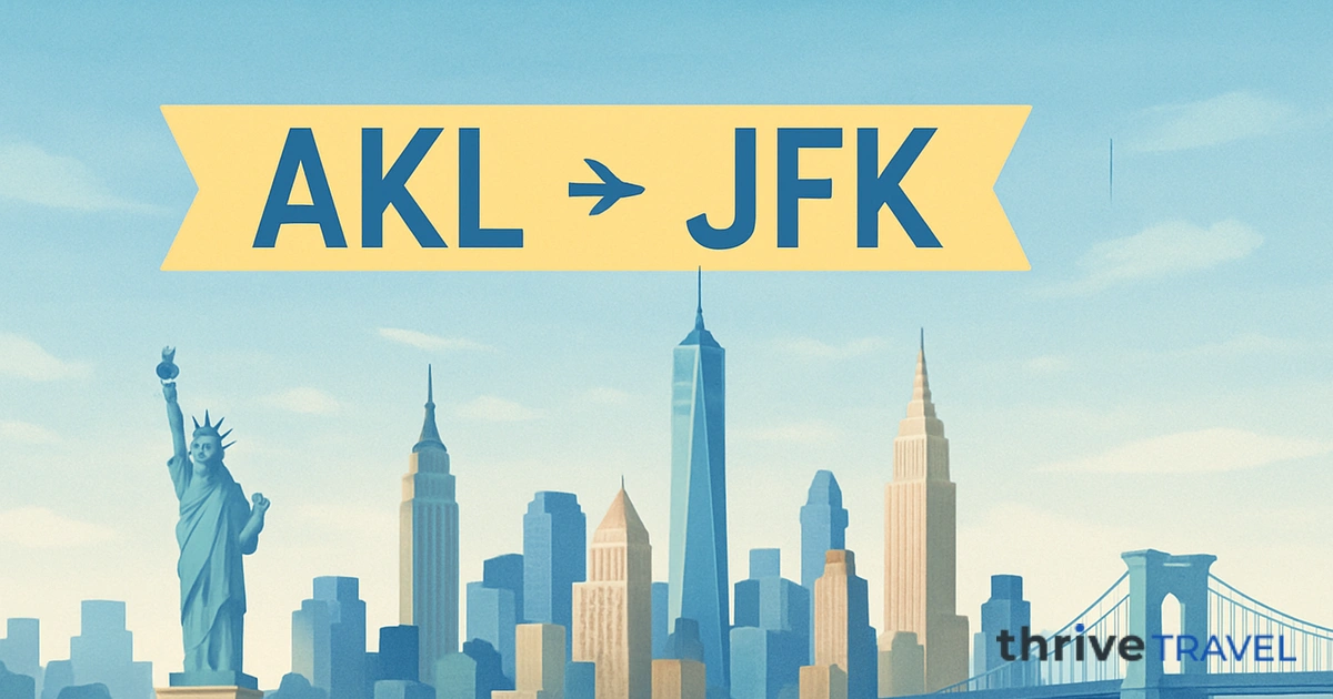Auckland to New York