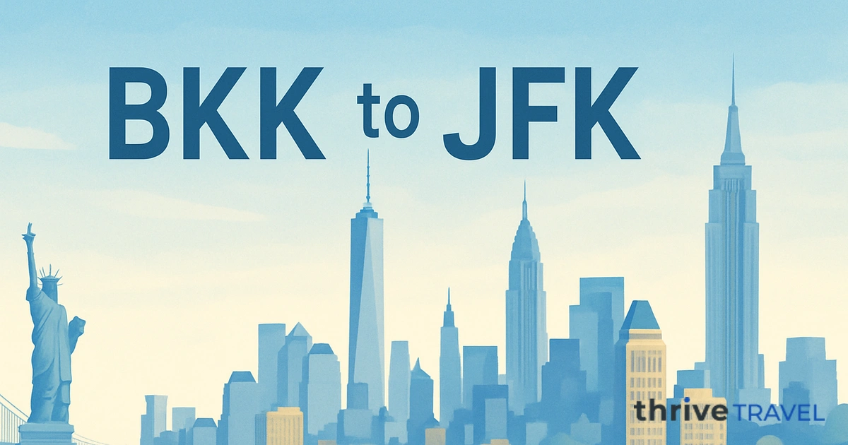 Bangkok to New York