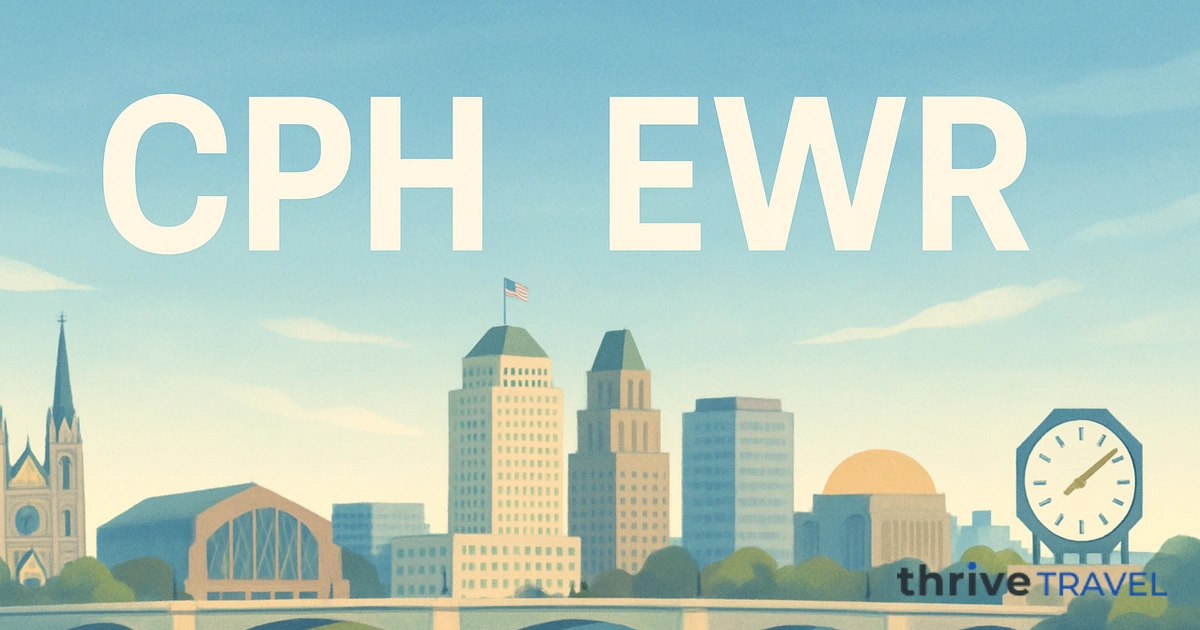 Copenhagen to Newark