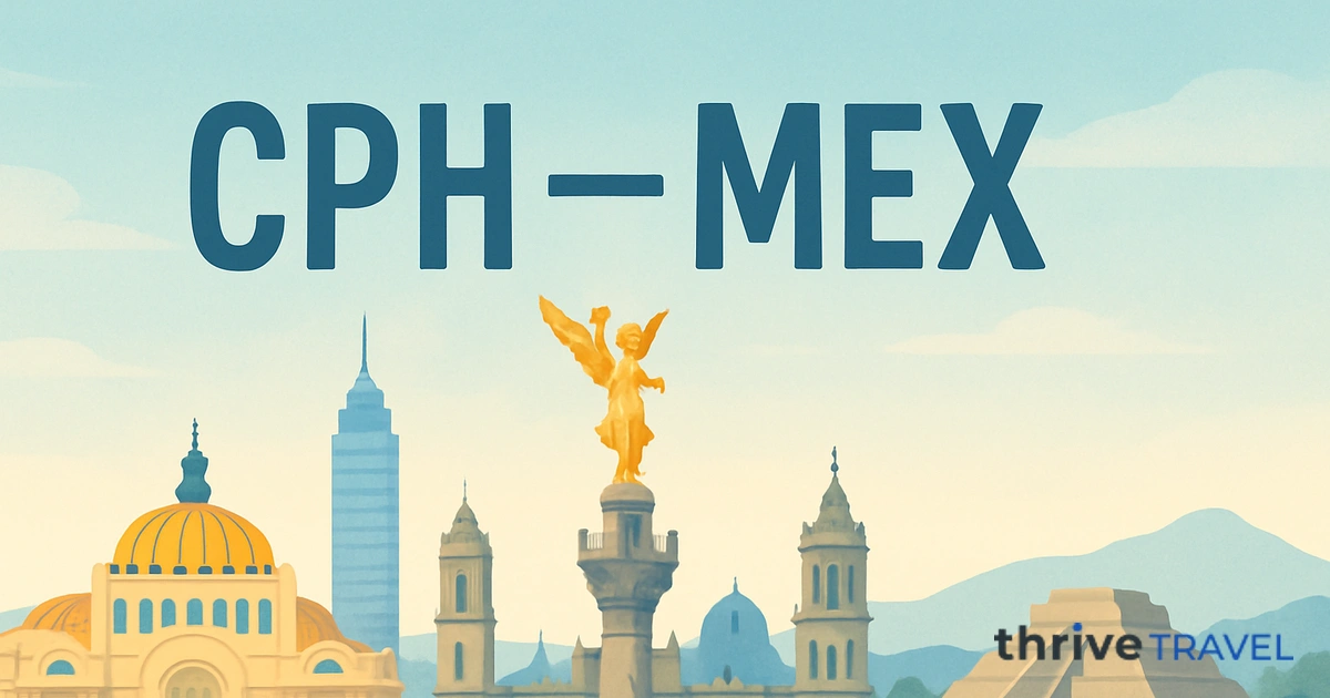 Copenhagen to Mexico City