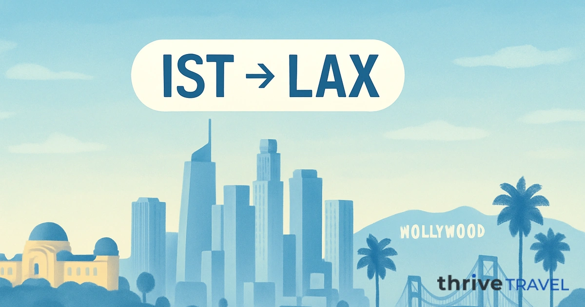 Istanbul to Los Angeles
