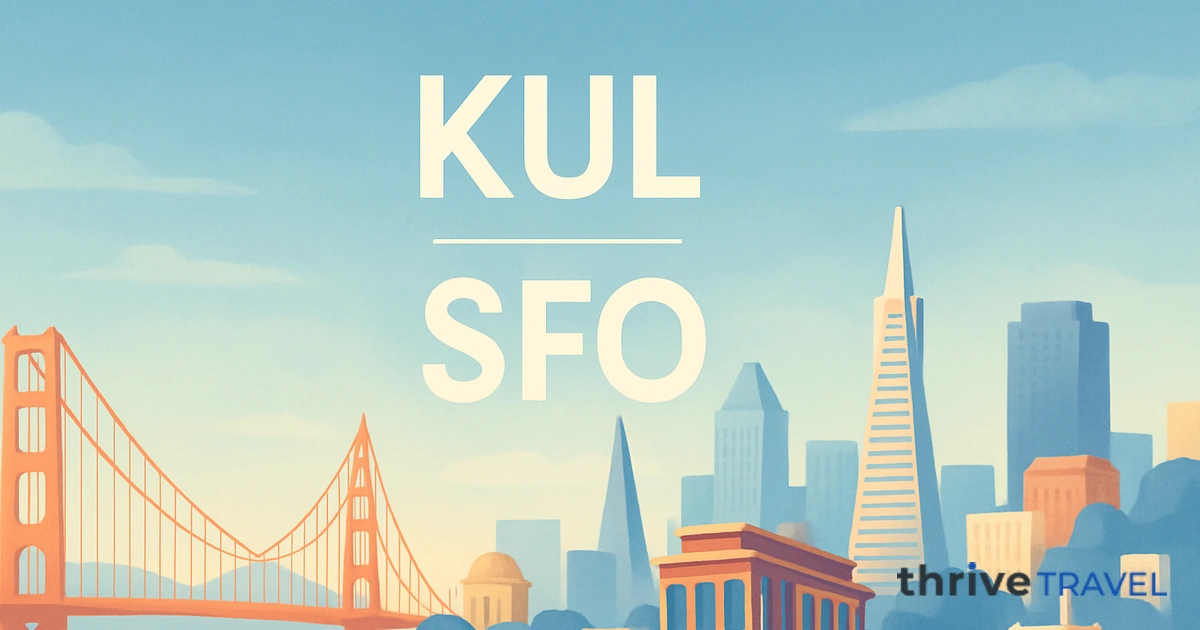 Kuala Lumpur to San Francisco
