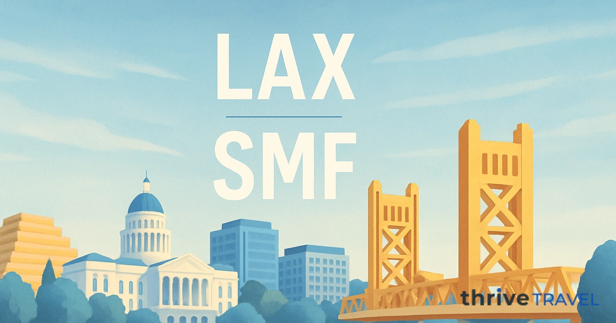 Los Angeles to Sacramento