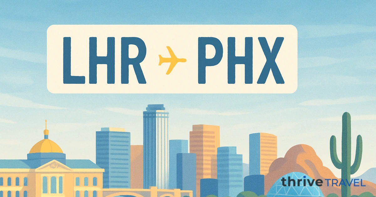 London to Phoenix