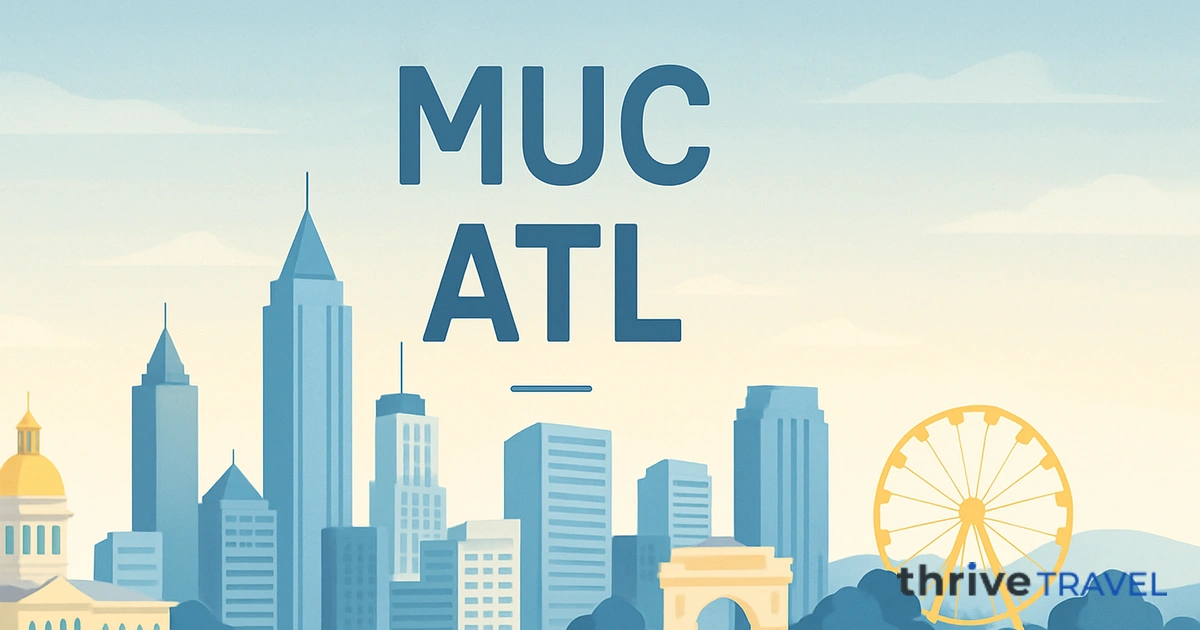Munich to Atlanta