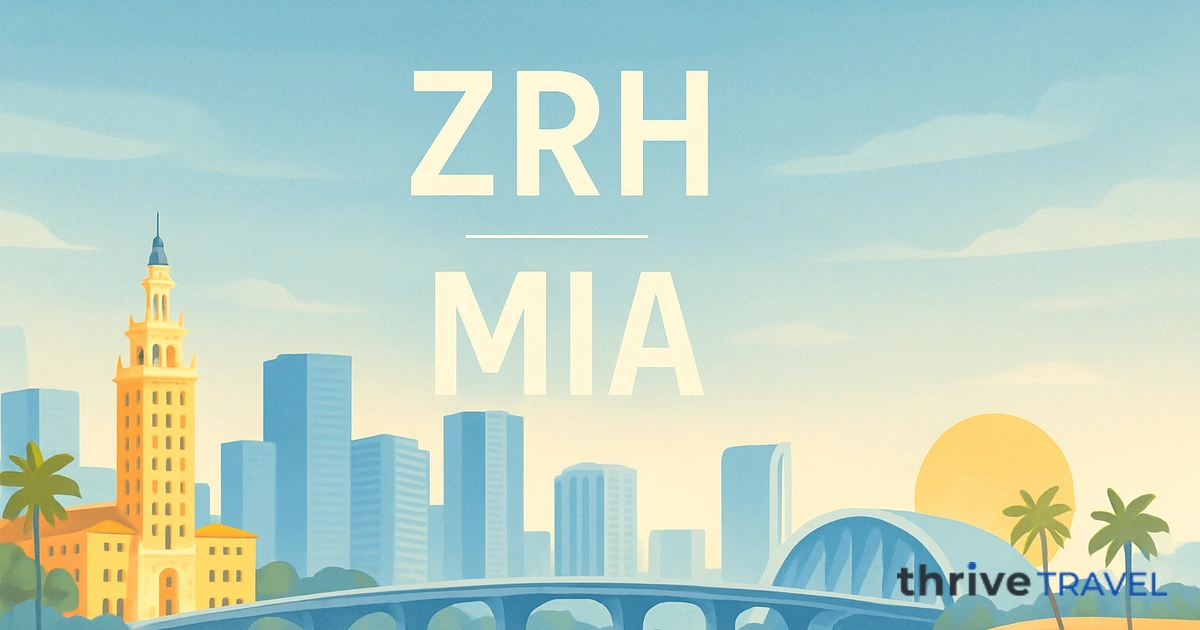 Zurich to Miami