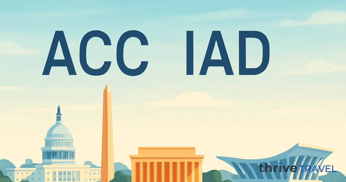 Accra to Washington D.C.