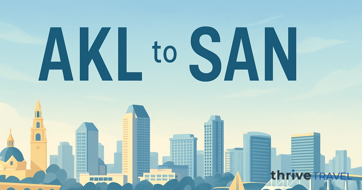 Auckland to San Diego