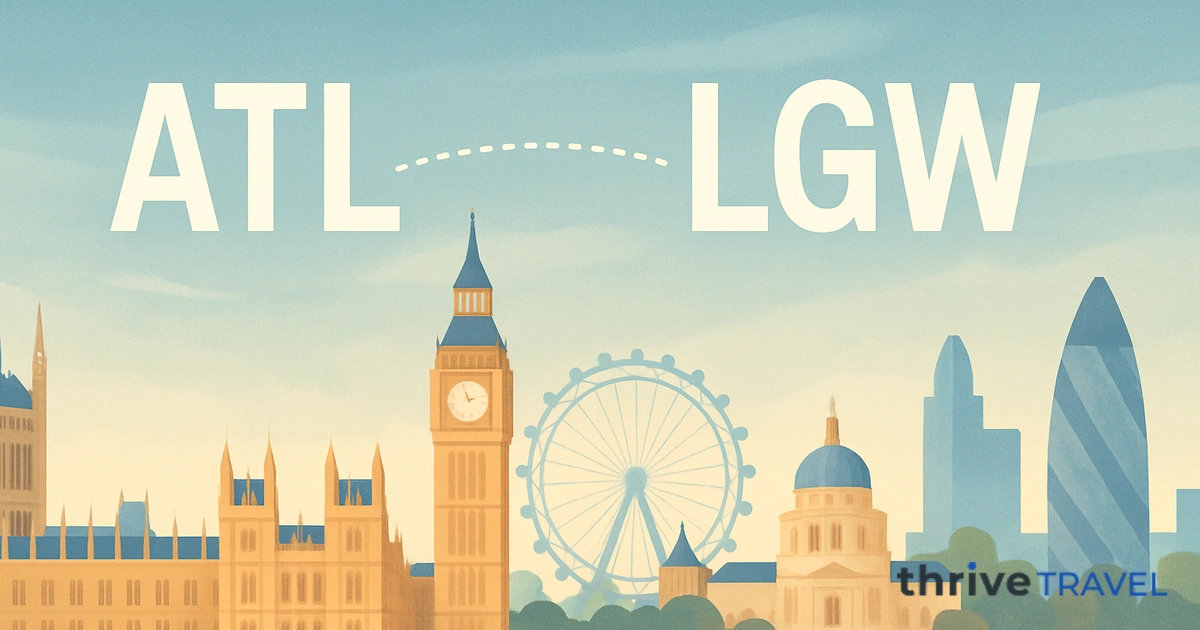 Atlanta to London