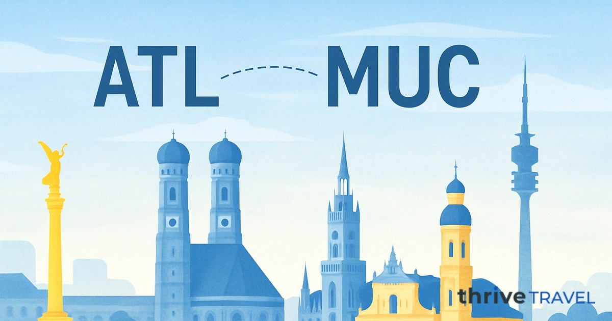Atlanta to Munich