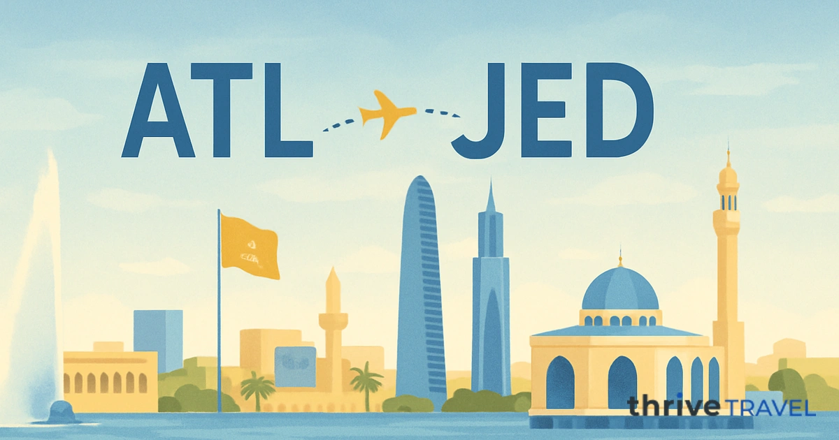 Atlanta to Jeddah
