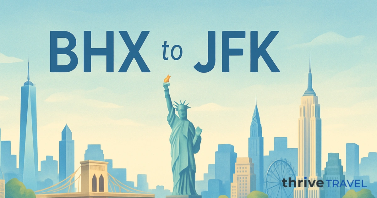 Birmingham to New York