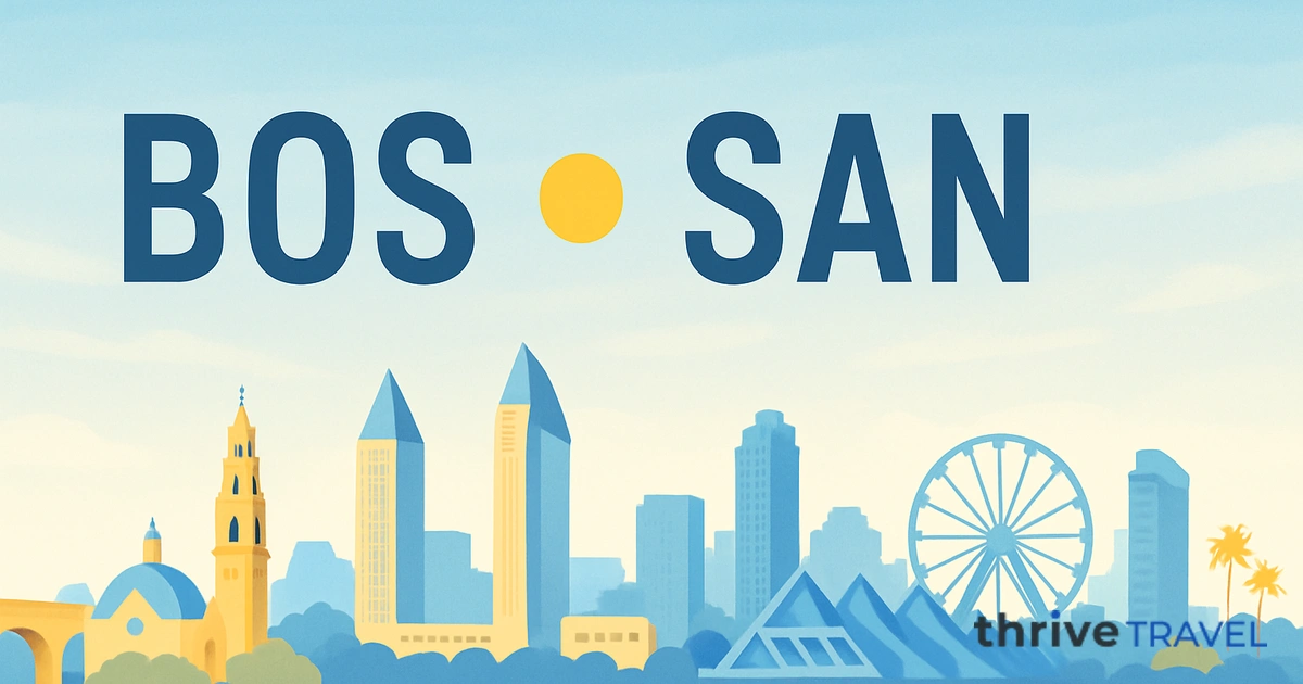 Boston to San Diego