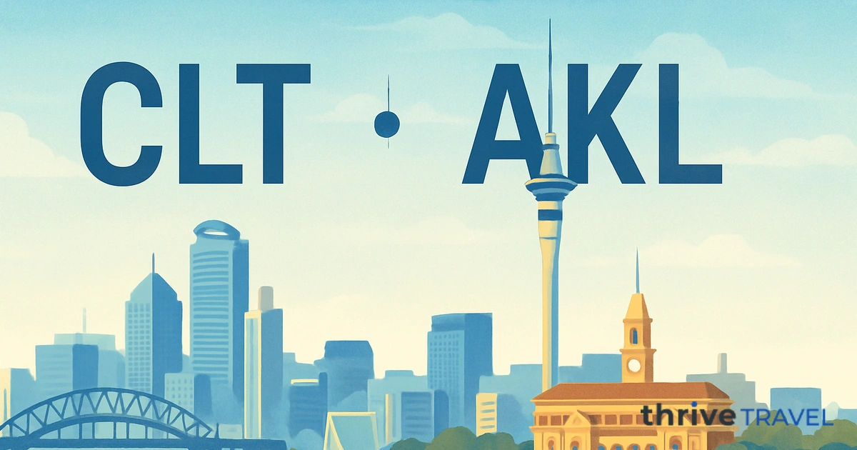 Charlotte to Auckland