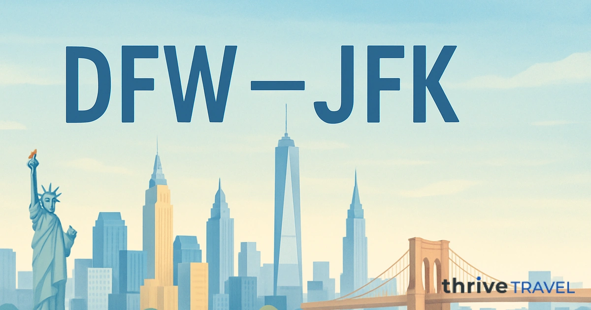 Dallas to New York