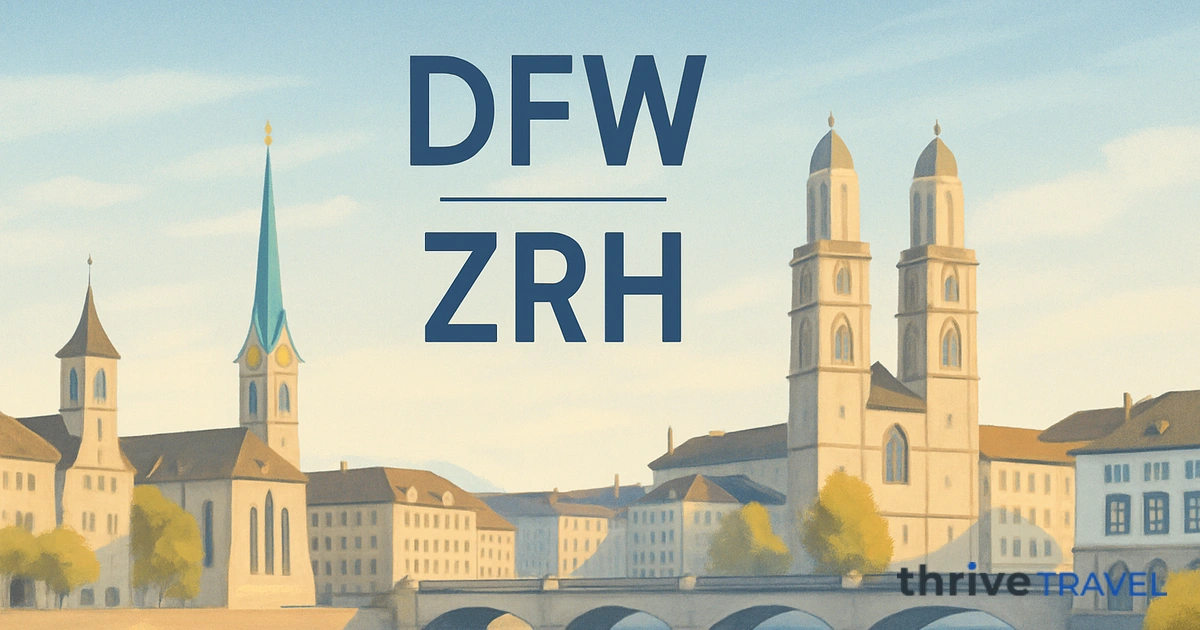 Dallas to Zurich