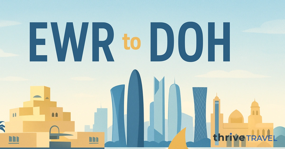 Newark to Doha