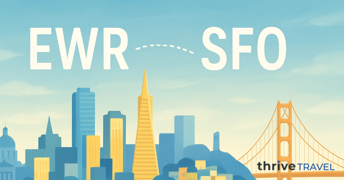 Newark to San Francisco