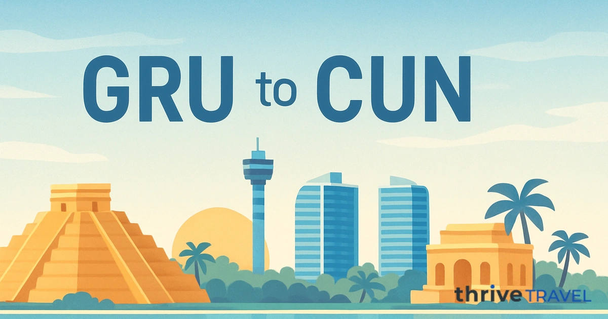 São Paulo to Cancún