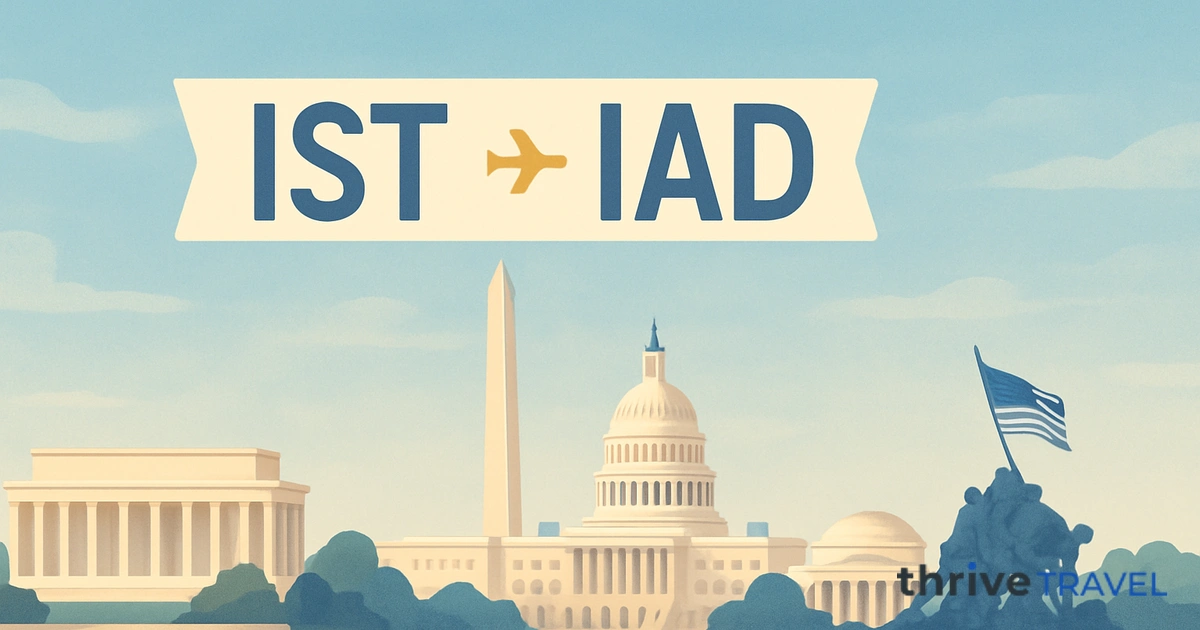 Istanbul to Washington