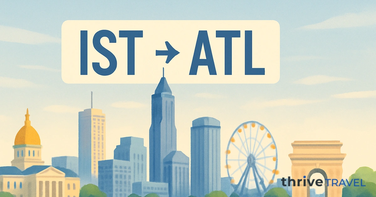 Istanbul to Atlanta