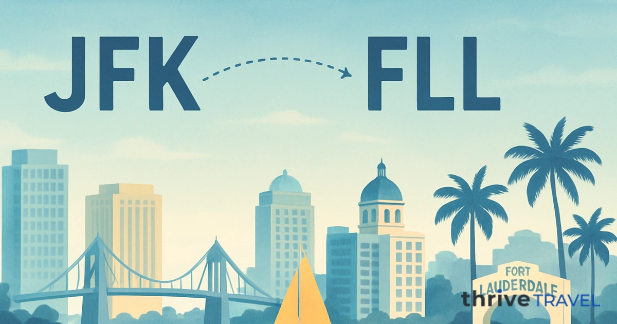 New York to Fort Lauderdale