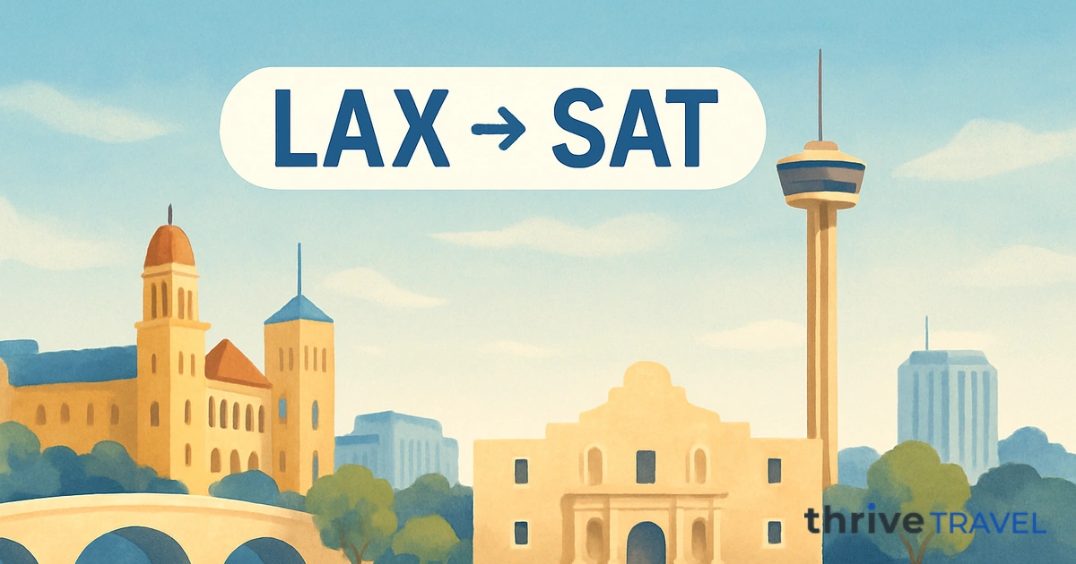 Los Angeles to San Antonio