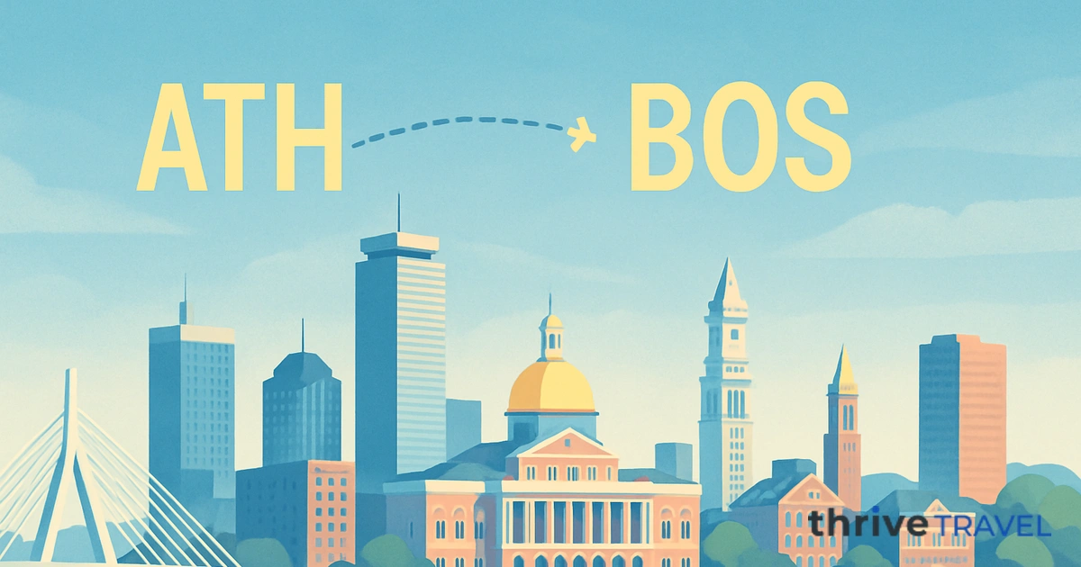 Athens to Boston