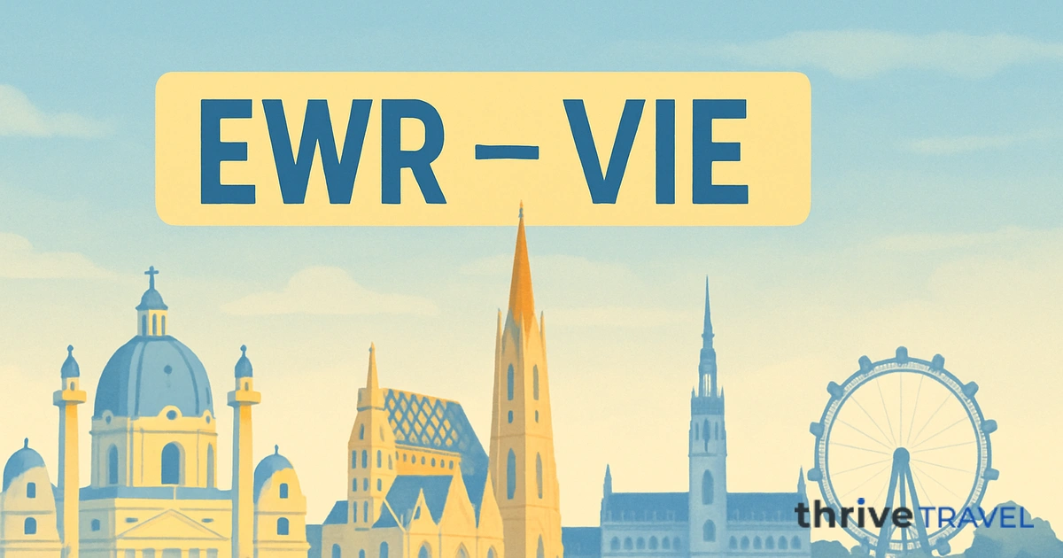 Newark to Vienna