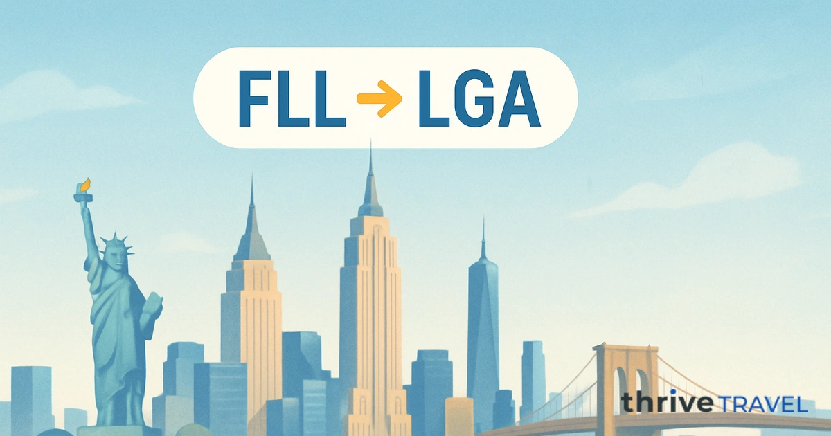 Fort Lauderdale to New York