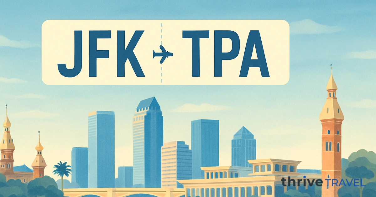 New York to Tampa