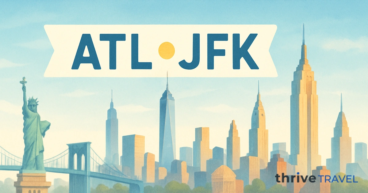Atlanta to New York