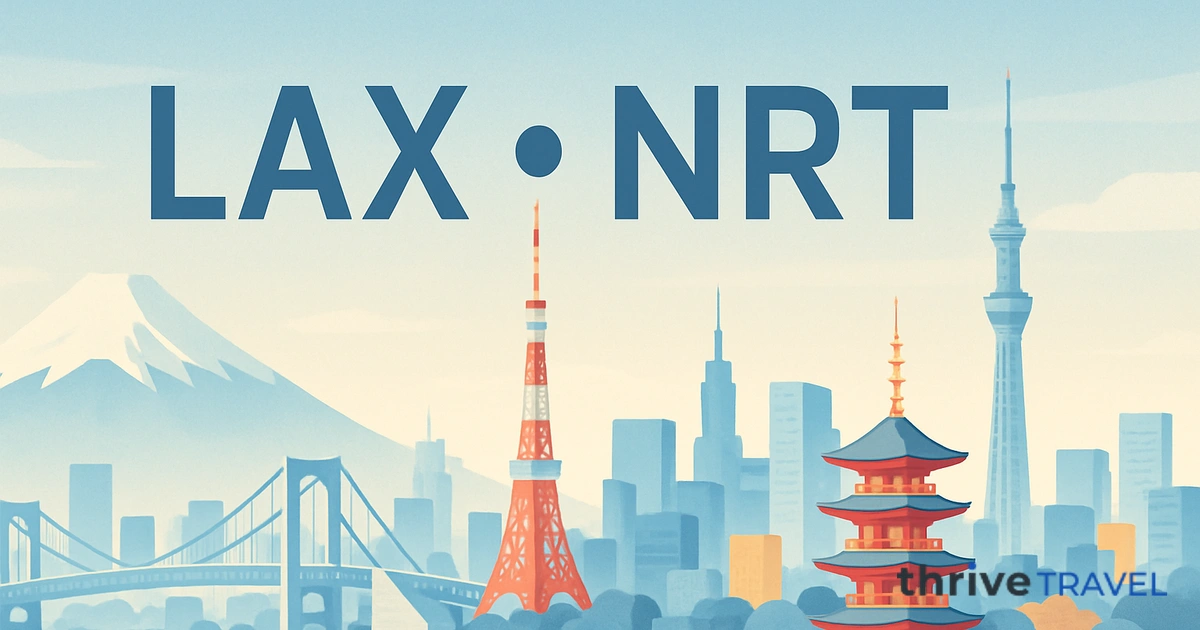 Los Angeles to Tokyo