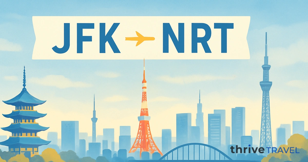 New York to Tokyo