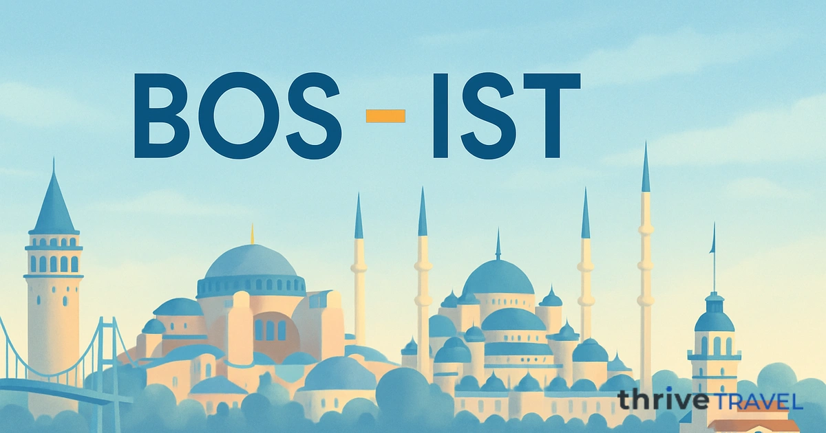 Boston to Istanbul