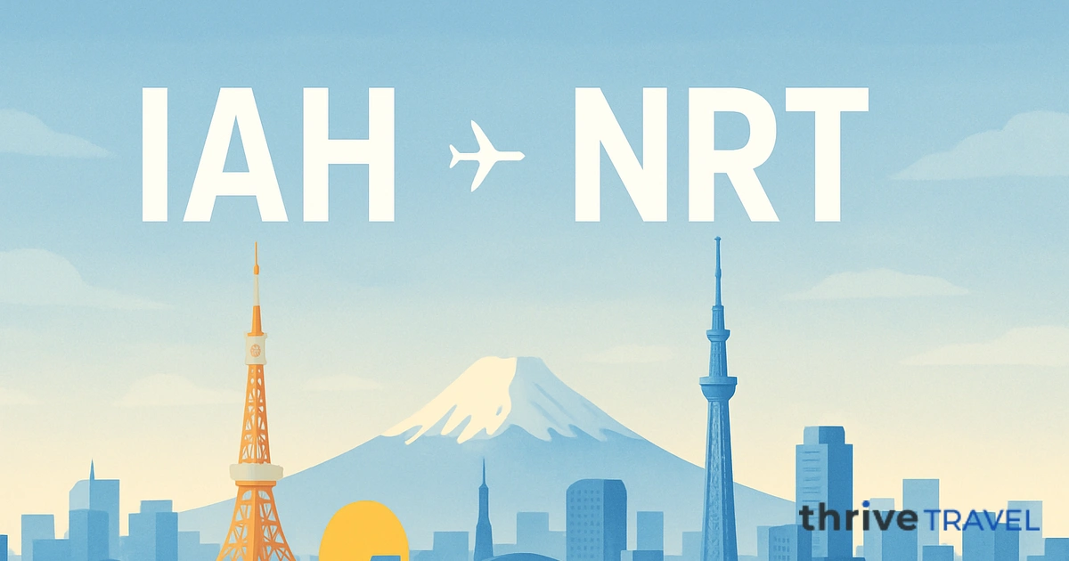 Houston to Tokyo