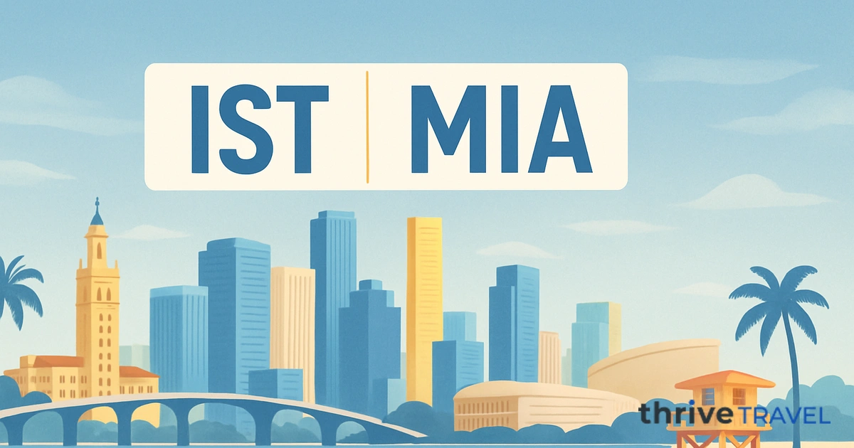 Istanbul to Miami