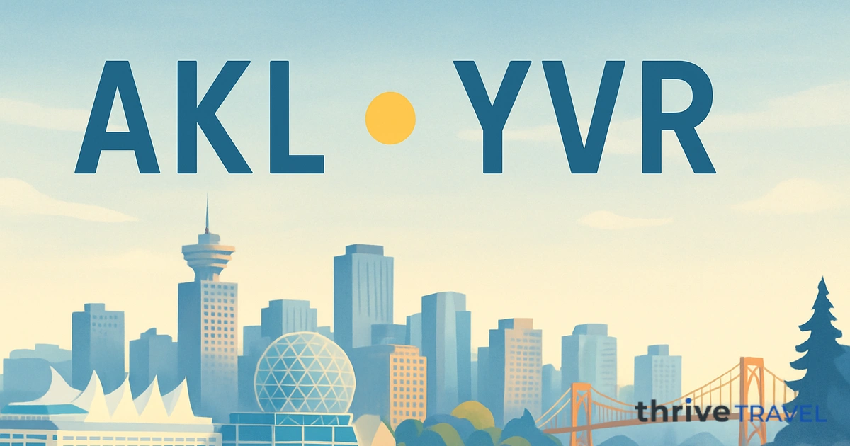 Auckland to Vancouver