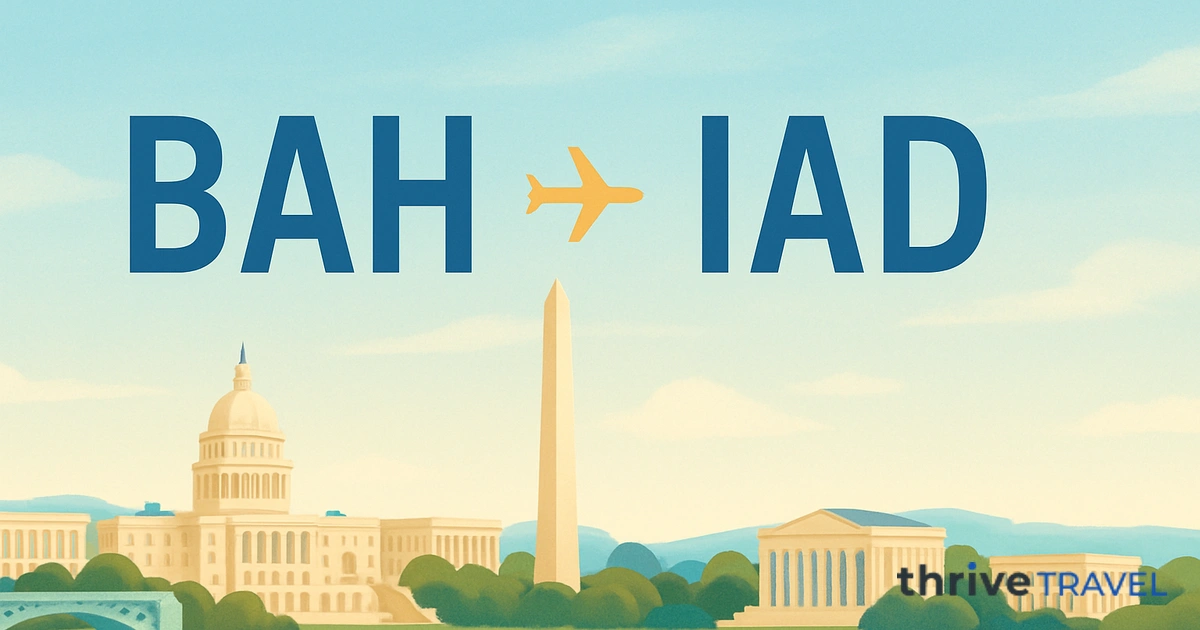 Bahrain to Washington
