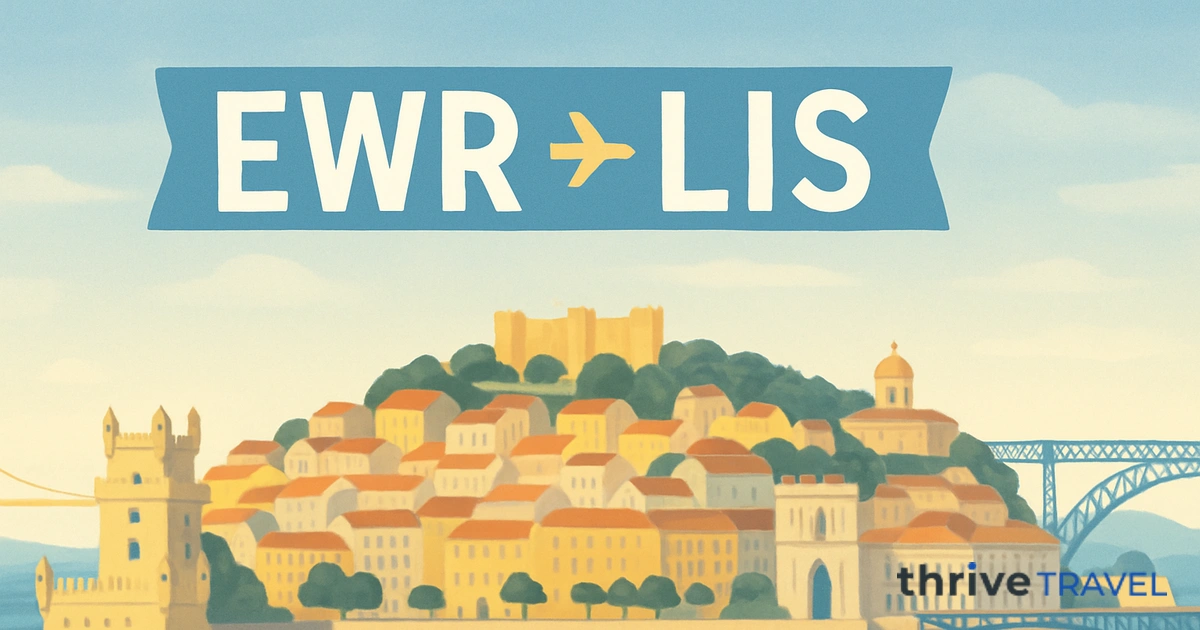 Newark to Lisbon